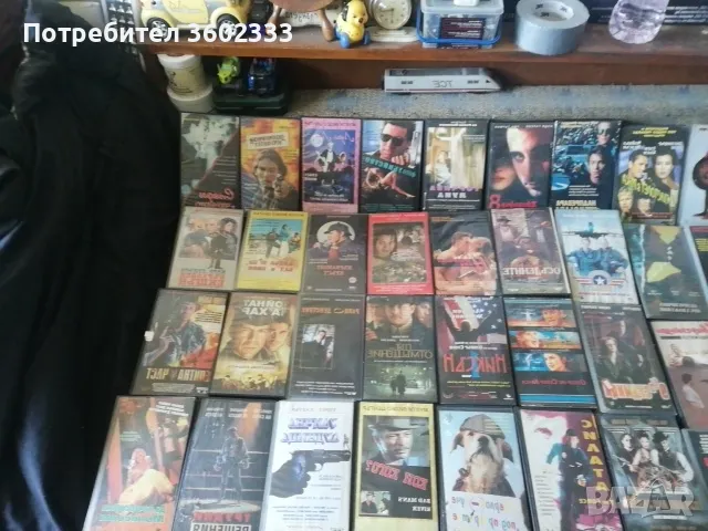 продавам видео касети,от,всички,жанрове,трилари,екшани,ужаси,анимация,комедийни,от,лична, колекция., снимка 8 - Други жанрове - 50370894