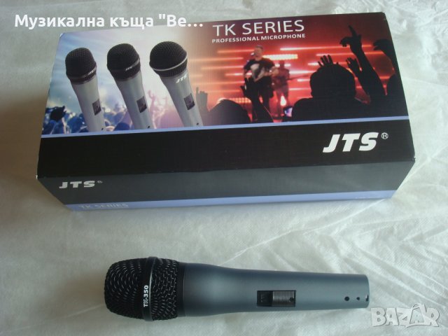  Кабелен вокален микрофон JTS TK-350 с кабел, снимка 2 - Микрофони - 38309676
