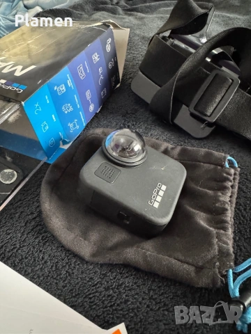 Gopro max 360+invisible stick, снимка 2 - Камери - 53934975
