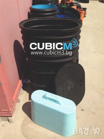 Водомерна шахта Aplast оборудвана с чугунен капак - 1/2“, снимка 8 - ВИК - 54356473