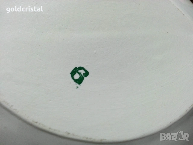 Стар български порцелан чинии , снимка 7 - Антикварни и старинни предмети - 53231008