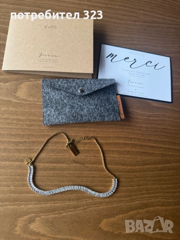 Колие CRYSTAL TILES, снимка 3 - Колиета, медальони, синджири - 52508557