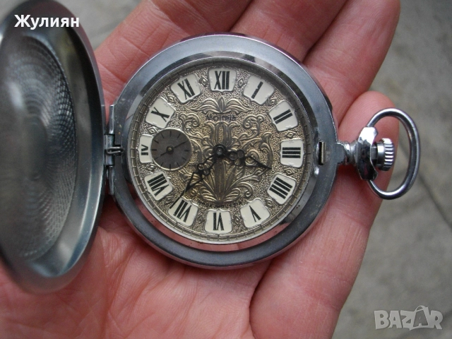 ДЖОБЕН ЧАСОВНИК МЪЛНИЯ МОЛНИЯ КАПАК ГЛУХАР , снимка 2 - Антикварни и старинни предмети - 52986290
