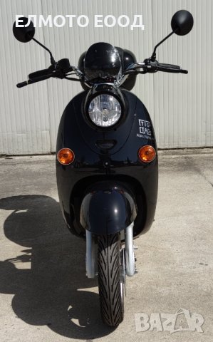 Електрически скутер с ретро дизайн модел TDR363Z в черен цвят, снимка 8 - Мотоциклети и мототехника - 42766912