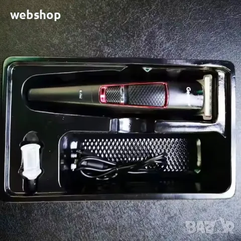 ПРОМО!! Машинка за подстригване GEEMY GM 6590 Черна, снимка 4 - Машинки за подстригване - 49737669