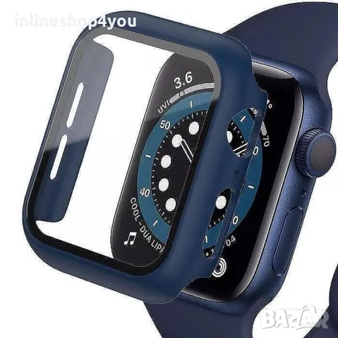 Кейс + Стъклен Протектор за Apple Watch Series 10 - 42mm и 46mm, снимка 5 - Стъкла за телефони - 48359777