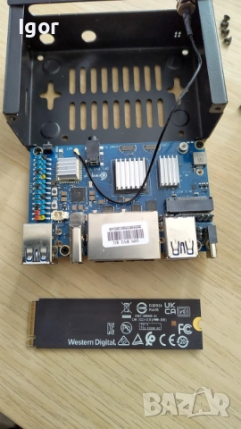 OrangePi RV2 (RISC-V) + метален корпус + SSD NVME 256Gb, снимка 2 - Друга електроника - 52949463