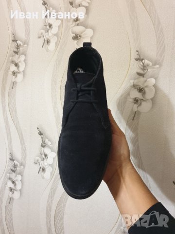 Луксозни велурени  обувки TODS номер 44 , снимка 5 - Ежедневни обувки - 42486623