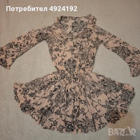 Туника двуцветна с голо рамо , снимка 5 - Туники - 56144339
