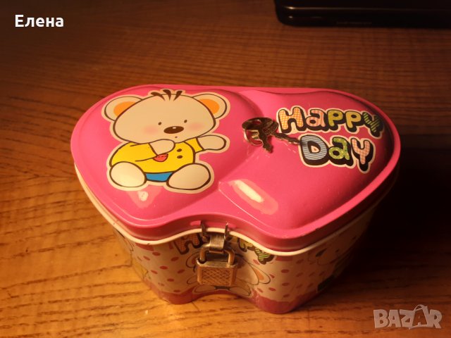 Детска метална касичка, снимка 3 - Други - 31291450