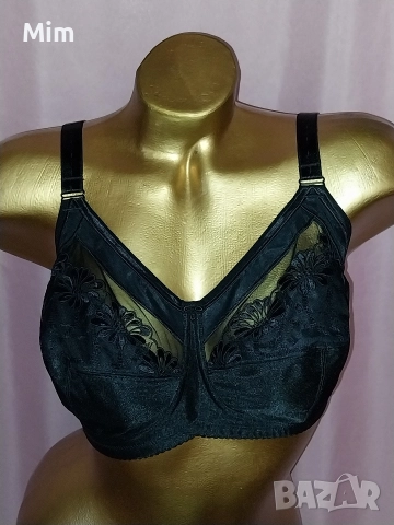 Резервирани Anita 85 D Черен сатенен сутиен без банели , снимка 5 - Бельо - 52569109