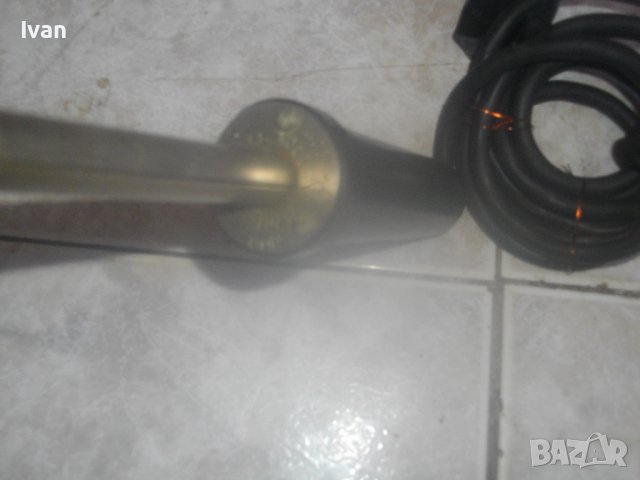 ЕСПО 100-Български/НРБ Ел.Поялник от 1971г-Отличен-Почти Нов-Реотанов-100 Вата/37 см-Колекционерски, снимка 6 - Поялници и запояване - 42830128