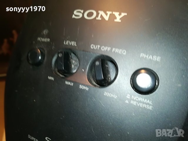 SONY SA-W10 ACTIVE SUPER WOOFER-ВНОС SWISS L2906221207, снимка 6 - Тонколони - 37234671