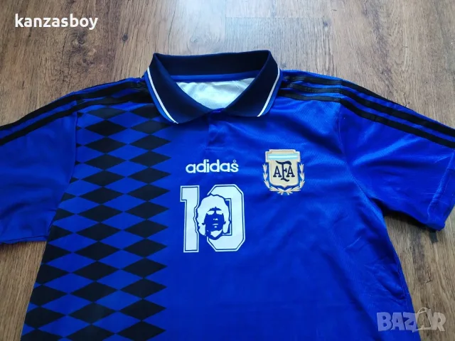 adidas maradona - мъжка тениска РЕПЛИКА КАТО НОВА Л