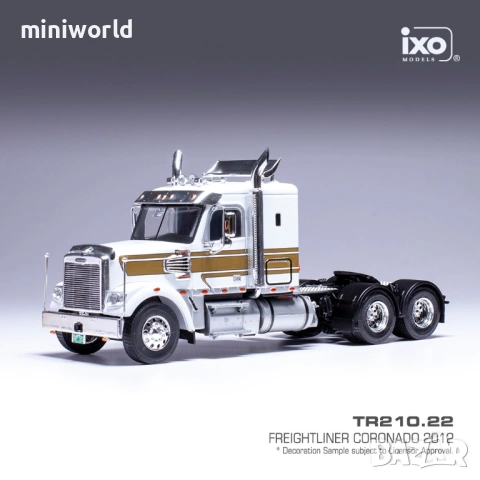 Freightliner Coronado влекач 2012 - мащаб 1:43 на IXO моделът е нов в PVC дисплей-кейс