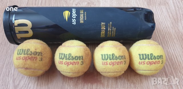 Тенис топки Wilson,Dunlop,Babolai,Head,Slazengerd,RolandGarros,Us open, снимка 9 - Тенис - 39718267