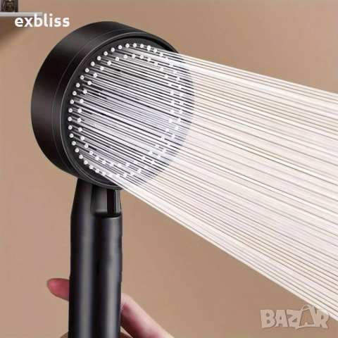 Душ слушалка с високо налягане и 5 функции, снимка 7 - Други - 53356225