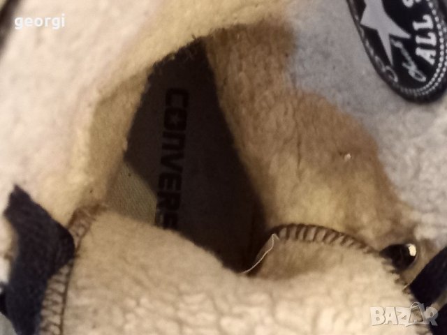 Зимни кецове Converse естествена кожа , снимка 9 - Кецове - 38753071
