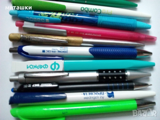20 броя различни автоматични химикалки, снимка 5 - Ученически пособия, канцеларски материали - 52856038