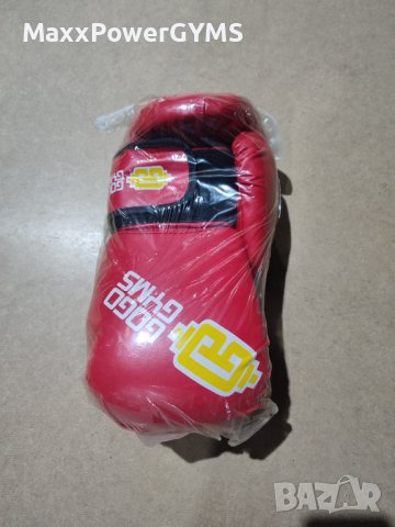 Чисто нови Боксови ръкавици 10 Oz - Boxing gloves черни и червени, снимка 6 - Бокс - 42824612