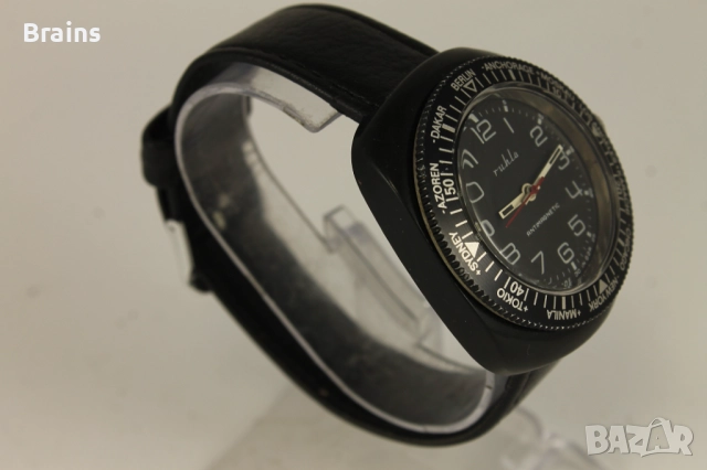 Рядък RUHLA Световно Време Немски Ръчен Часовник, снимка 6 - Мъжки - 52790627