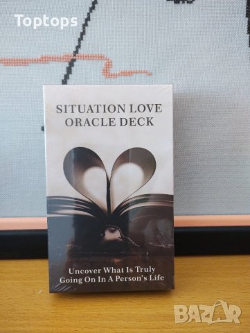 Големи любовни оракул карти Situation Love Oracle Deck, 7х12cm, твърда кутия, снимка 1