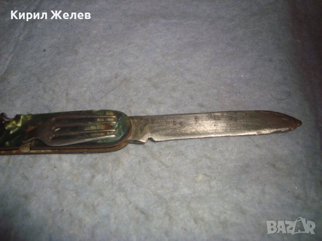 СТАРО КОЛЕКЦИОНЕРСКО КОМБИНИРАНО ДЖОБНО НОЖЧЕ с МАРКИРОВКА 30875, снимка 8 - Колекции - 37901287