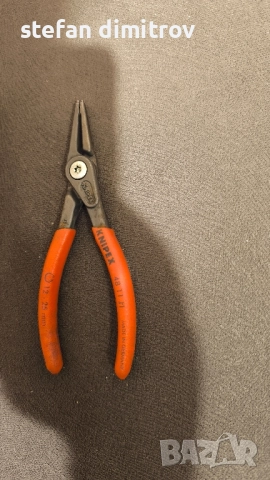 KNIPEX 48 11 J1 Зегер клещи, прави 12 - 25 мм, за отвори , снимка 2 - Клещи - 52371341