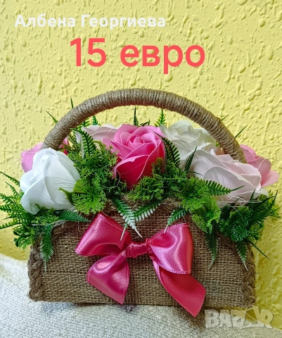 сапунени рози , снимка 4 - Декорация за дома - 53151901