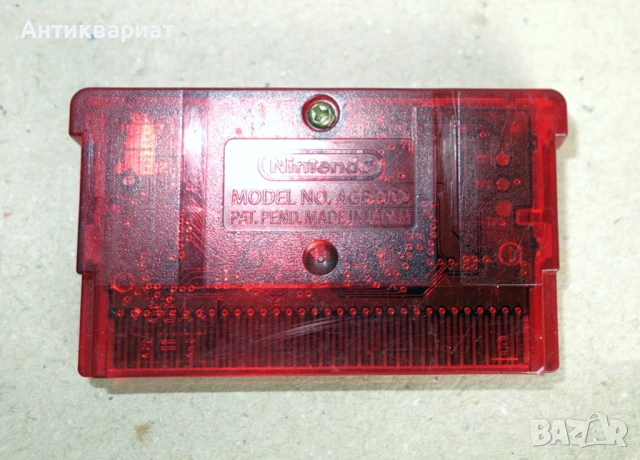 Оригинална Pokémon Rubin-Edition игра за Nintendo Game Boy Advance, снимка 3 - Игри за Nintendo - 50825024