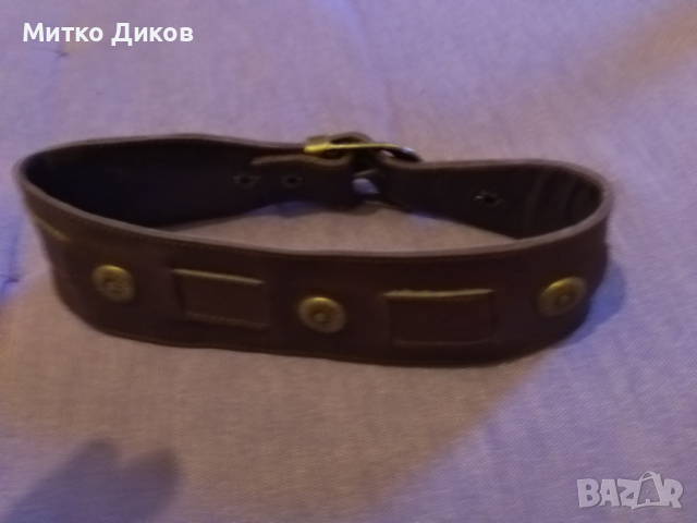 Каишка за ръка естествена кожа 42см фи 12см, снимка 3 - Други - 44658243