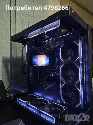 НОВ / RYZEN 9 9900X3D / 5080 / 64GB DDR5 / 2TB NVME, снимка 4 - Геймърски - 54208827