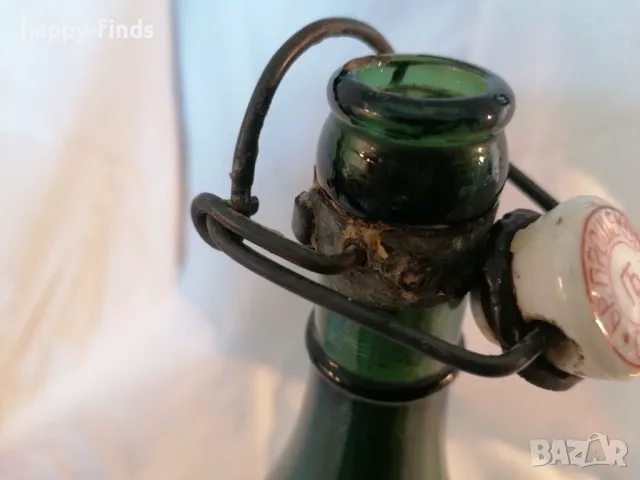 Антикварна бирена бутилка "Братя Прошек" 4 dl, снимка 3 - Антикварни и старинни предмети - 50239840