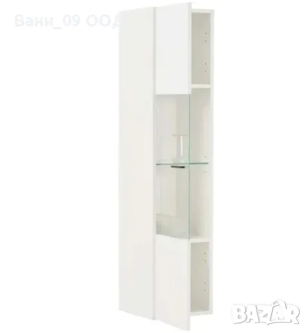 Стенна витрина в 2 цвята , снимка 4 - Секции и витрини - 49824234