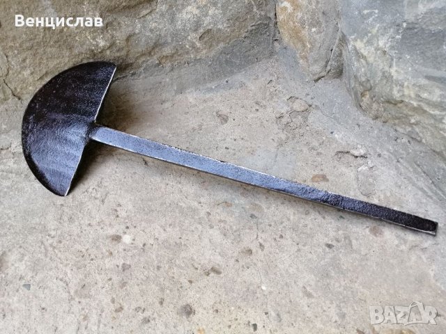 Стар Кован Палежник За Дървен Плуг, Рало / 2 кг. , снимка 2 - Антикварни и старинни предмети - 34282434