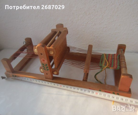 детски стан, дървен, дървено станче за тъкане, станчета, станове