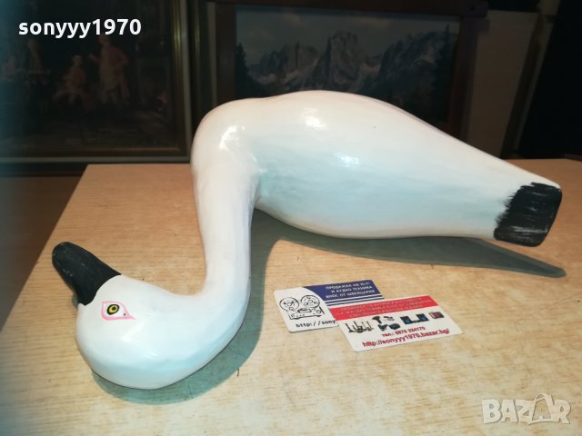 голяма красива бяла патица-внос англия 0311202232, снимка 5 - Колекции - 30664749