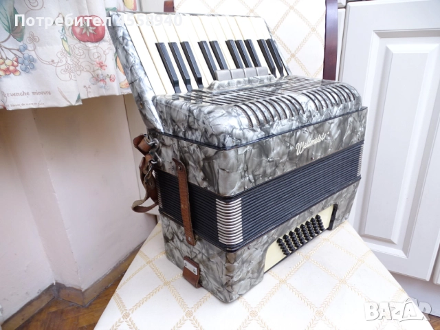Акордеон Weltmeister – винтидж украса, декор - дом или заведение, снимка 2 - Декорация за дома - 51690723