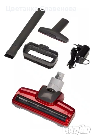 Безкабелна прахосмукачка Hanseatic 2 в 1, HVSF21150RKC, циклонна технология без торба, снимка 2 - Прахосмукачки - 54122958