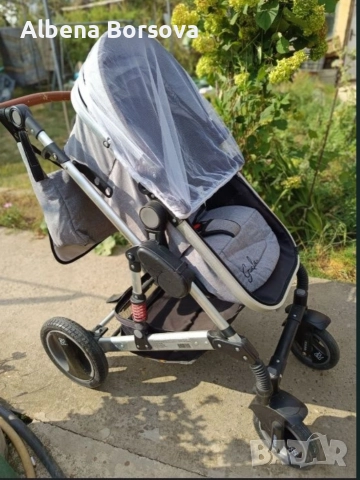 Комбинирана количка Мони Гала, снимка 2 - Детски колички - 52731449