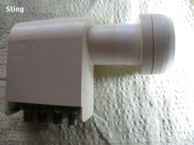 Сателитен  Конвертор , с  Четири Изхода - за  Четири  Телевизора