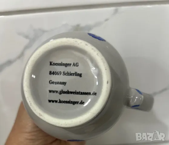 Коледен пазар във Франкфурт Koessinger AG 0,2 Оригинален керамичен буркан 2012 г, снимка 6 - Антикварни и старинни предмети - 49217524