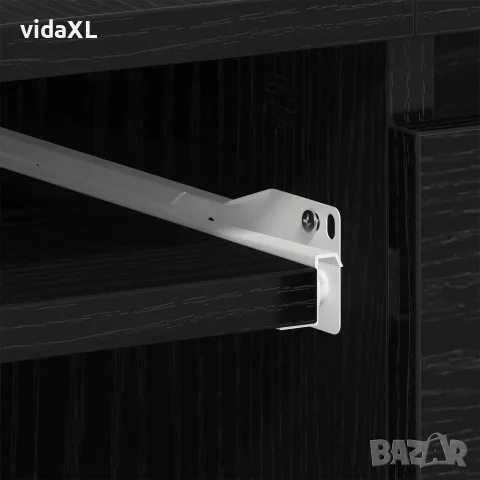 vidaXL Бюро Черния дъб Инженерна дървесина 140 x 50 x 76 см, снимка 10 - Бюра - 56147009
