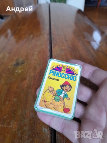 Стари карти Пинокио