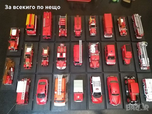 Макети на различни модели пожарни коли (Обява 2), снимка 17 - Колекции - 31589187