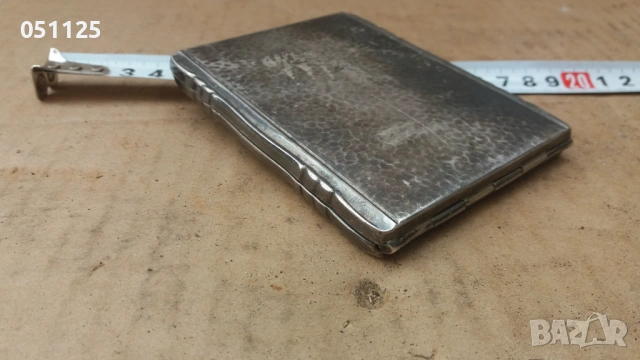 дебело посребрена табакера , снимка 7 - Антикварни и старинни предмети - 54068080