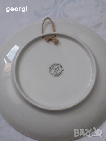 Немска декоративна порцеланова чиния , снимка 5 - Колекции - 31578724