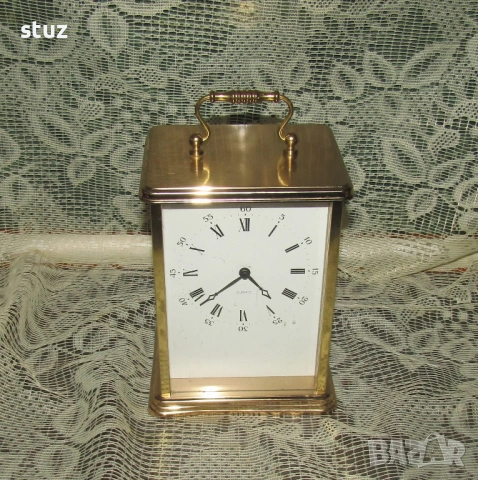 Голям настолен часовник, снимка 3 - Антикварни и старинни предмети - 53965177