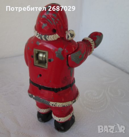 дядо Мраз запалка, дядо Коледа, фигура статуетка антика, снимка 6 - Статуетки - 38976582