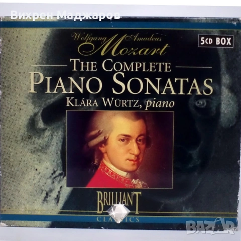  Mozart – The Complete Piano Sonatas (Klára Würtz) – 5 CD Box